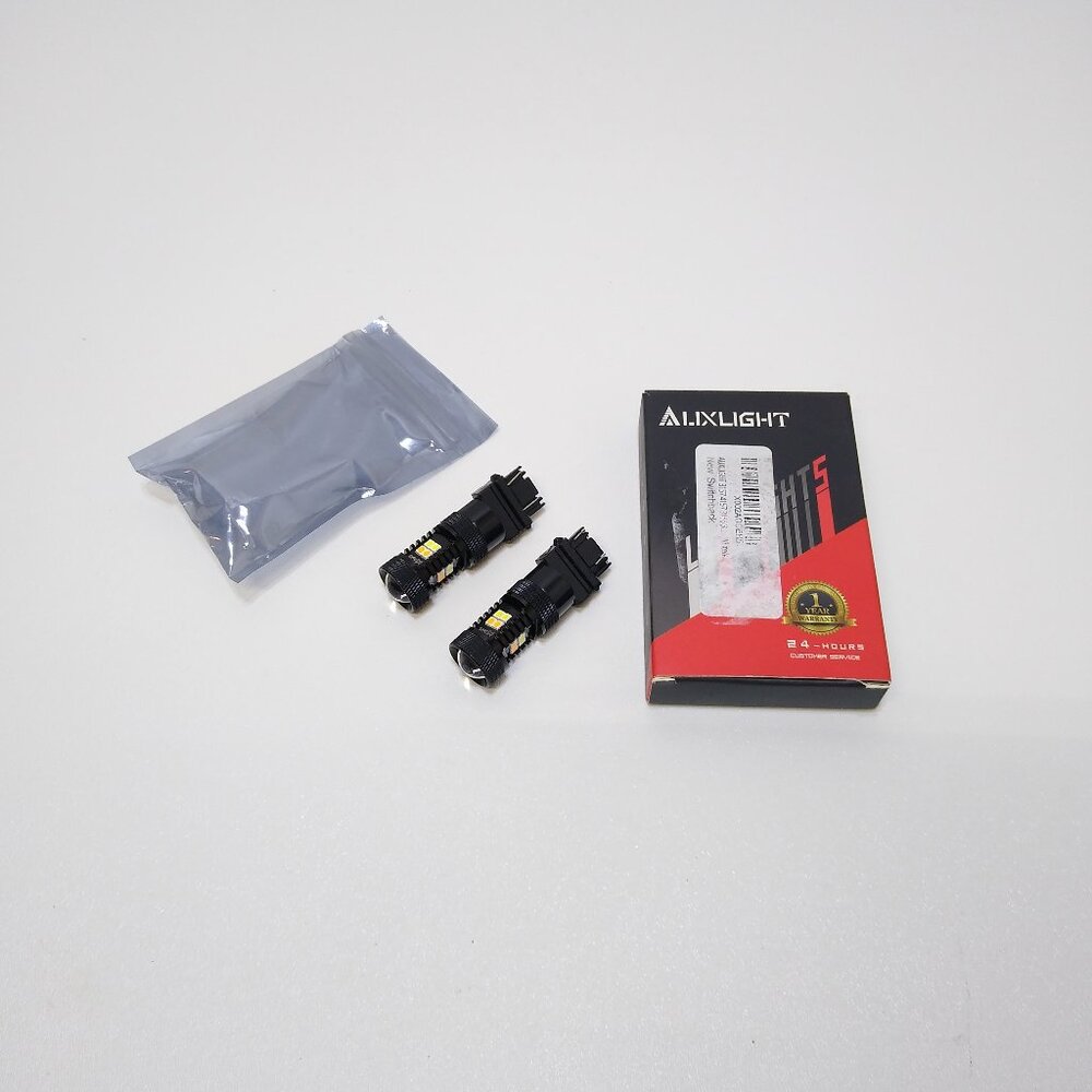 Auxlight LED Switchback Turn Signal Light 3157 3156 3057 4157 4057 Amber & White